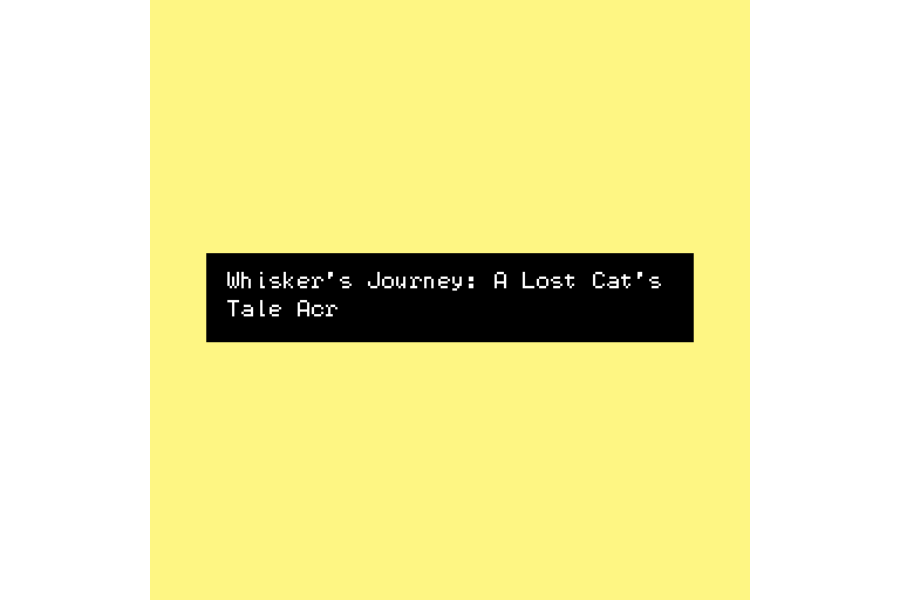 Title screen of Whisker's Journey: A Lost Cat's Tale Across China